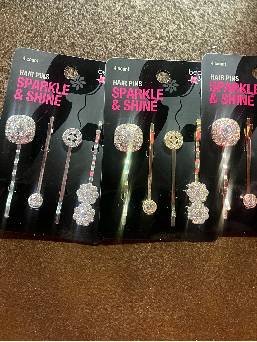 Set of 3 Designer Hair Pins